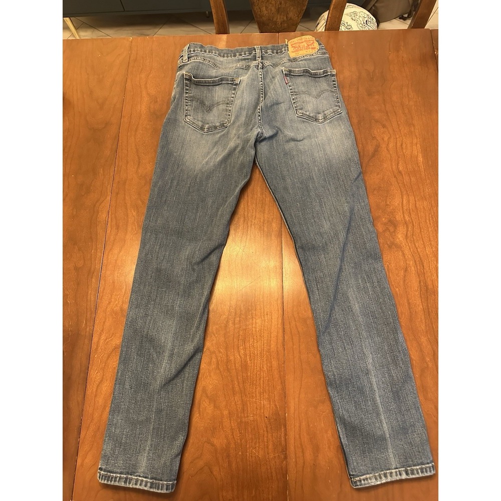 Levi's 511 Men's Jeans 33x32 Medium Wash, Blue, Slim Fit, Straight Denim - Picture 4 of 6
